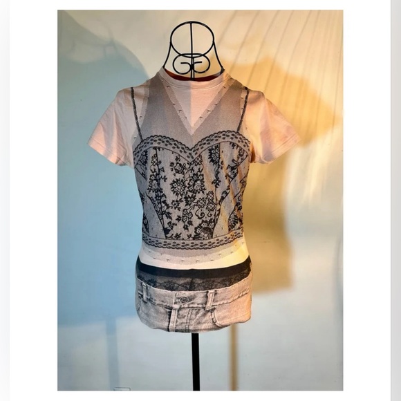 Christian Dior vintage tromp l’oleil top from SS06 by John Galliano - Picture 6 of 12
